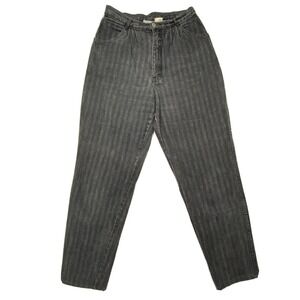 Vintage‎ Brittania Mom Jeans Womens 14 High Waist Stripe Denim Retro